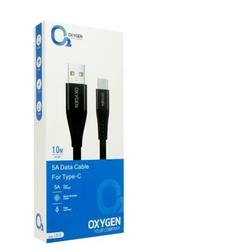 کابل تایپ سی اکسیژن مدل Oxygen LX-5