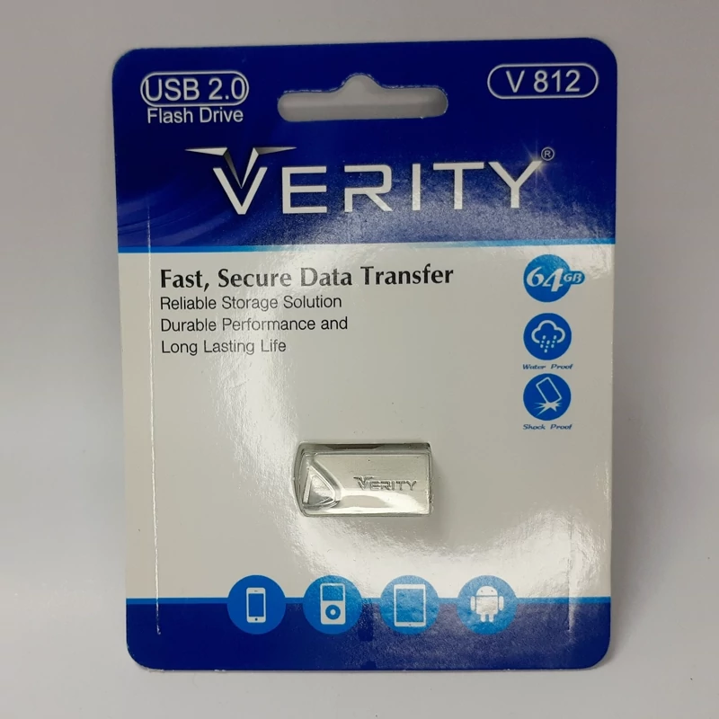 فلش 64 گیگ وریتی مدل VERITY V 812