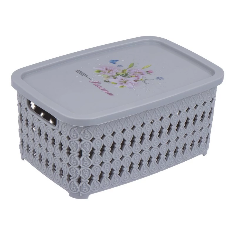 سبد نظم دهنده طرح بته جقه مدل دربدار بسته سه عددی 