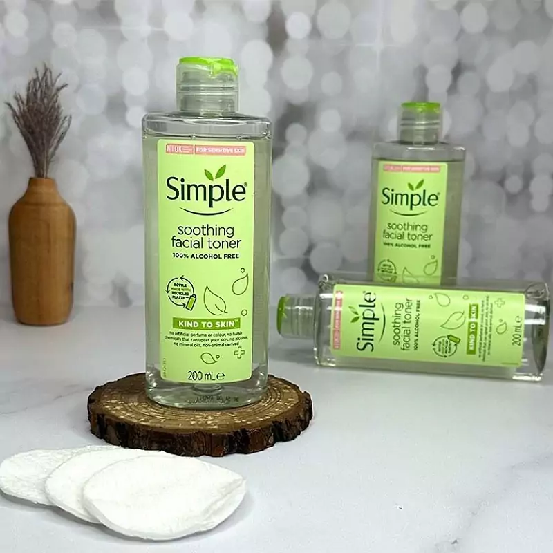 تونر آرامش بخش صورت سیمپل مدل Soothing Facial Toner 