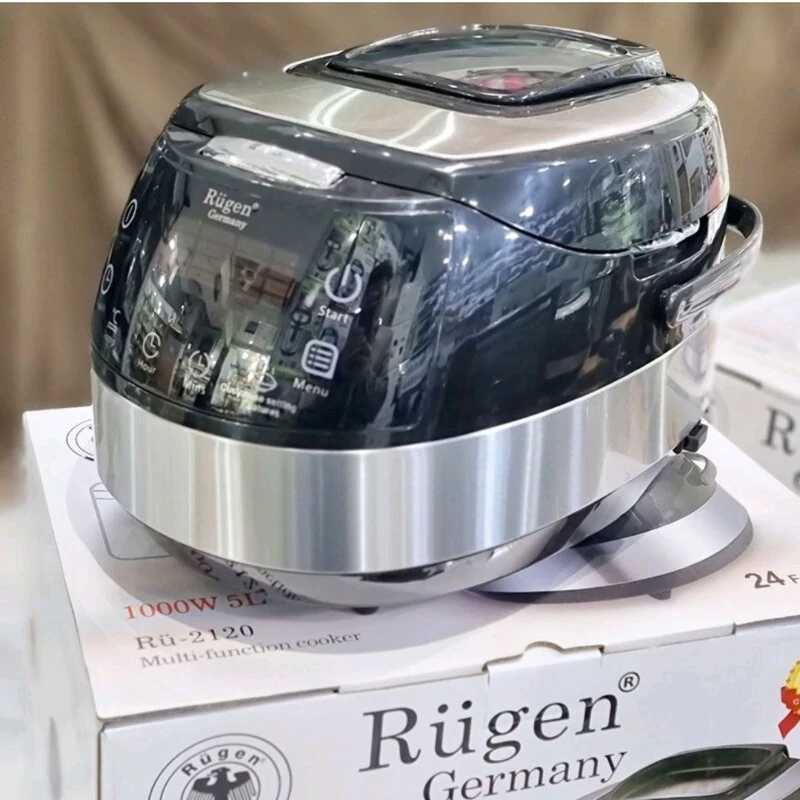 پلوپز وآرام پز روگن مدل 2120 آلمان 5لیتری با گارانتی 18ماهه جدید