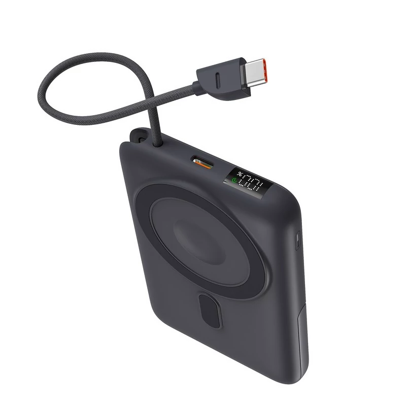 پاوربانک مگسیف دار 10 هزار میلی امپر هیسکا مدل HP-133PD