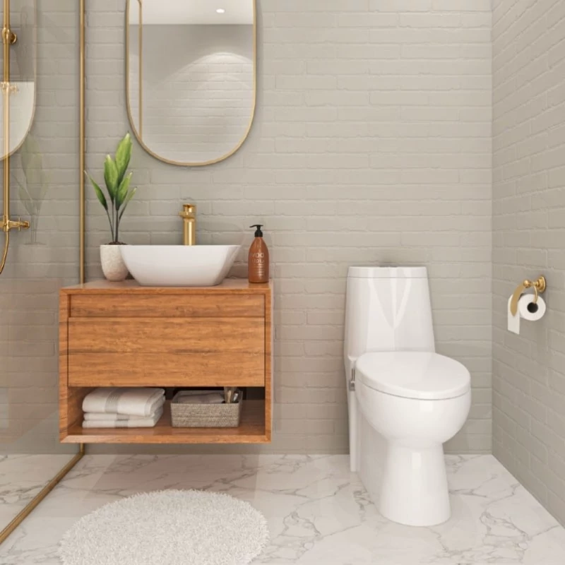 توالت فرنگی مدل طاووس از چینی کرد 