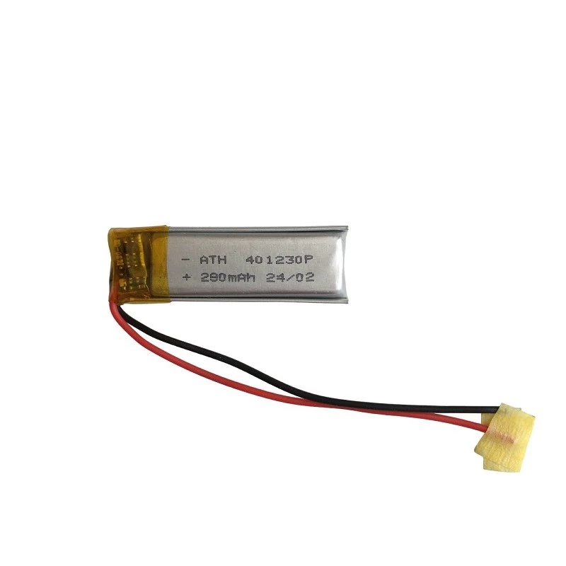 باتری لیتیومی مدل 401230 ظرفیت 280 میلی آمپر ساعت