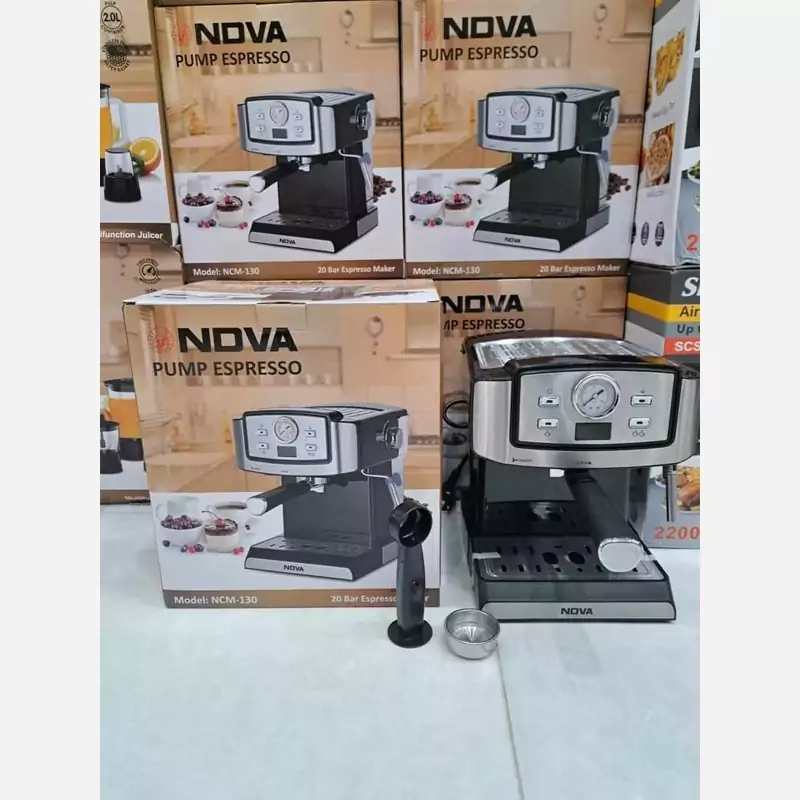 خرید اسپرسو ساز ندوا مدل 130 عقربه دار 20 بار کد G2171 تک و عمده