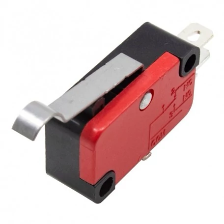 میکروسوئیچ 15A 250VAC اهرم دار 28mm مدل V-154-1C25