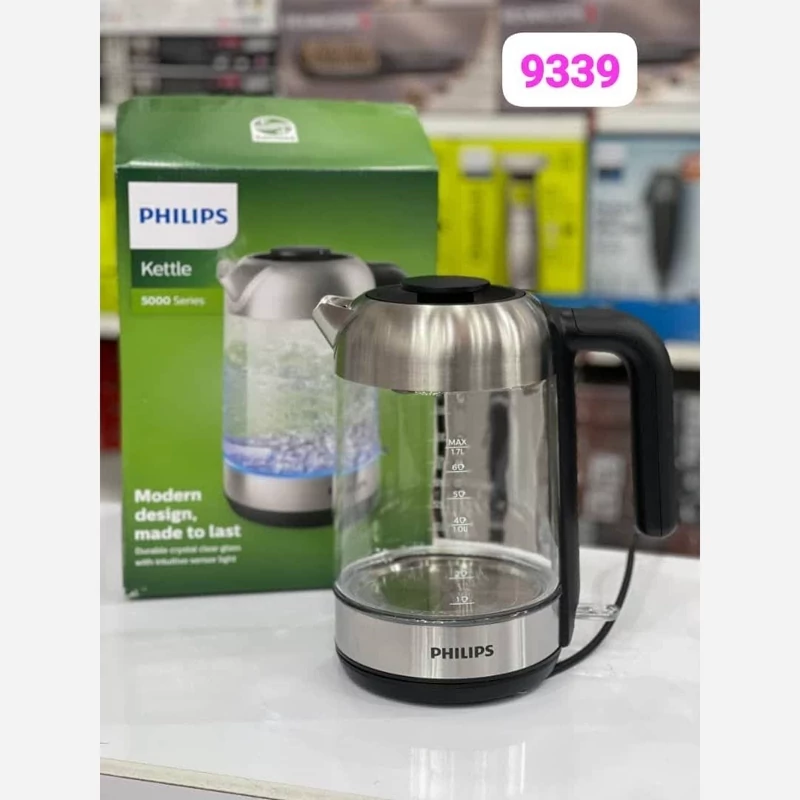 کتری برقی شیشه ای  فیلیپس مدل  9339 Philips  Electric Kettle  