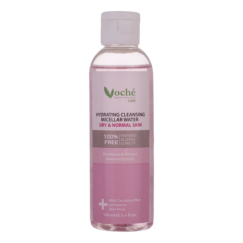 محلول پاک کننده آرایش چشم و لب وچه مدل Hydrating حجم 100 میلی لیتر