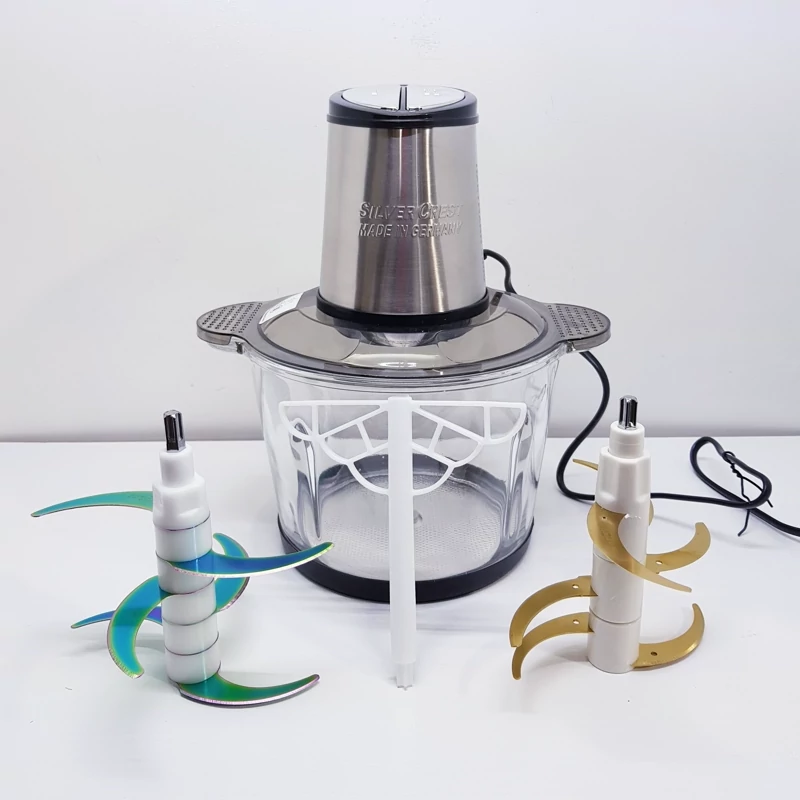 خردکن سیلورکرست  هارتمن اصلی آلمان 3800 وات دو تیغه 6 تایی تیتانیوم  3800 وات با مدل HARTMANN 3800