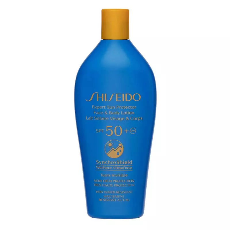  لوسیون ضد آفتاب صورت و بدن SPF50+ شیسیدو اصل 