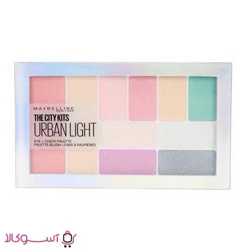 پالت سایه میبلین مدل urban light اورجینال 