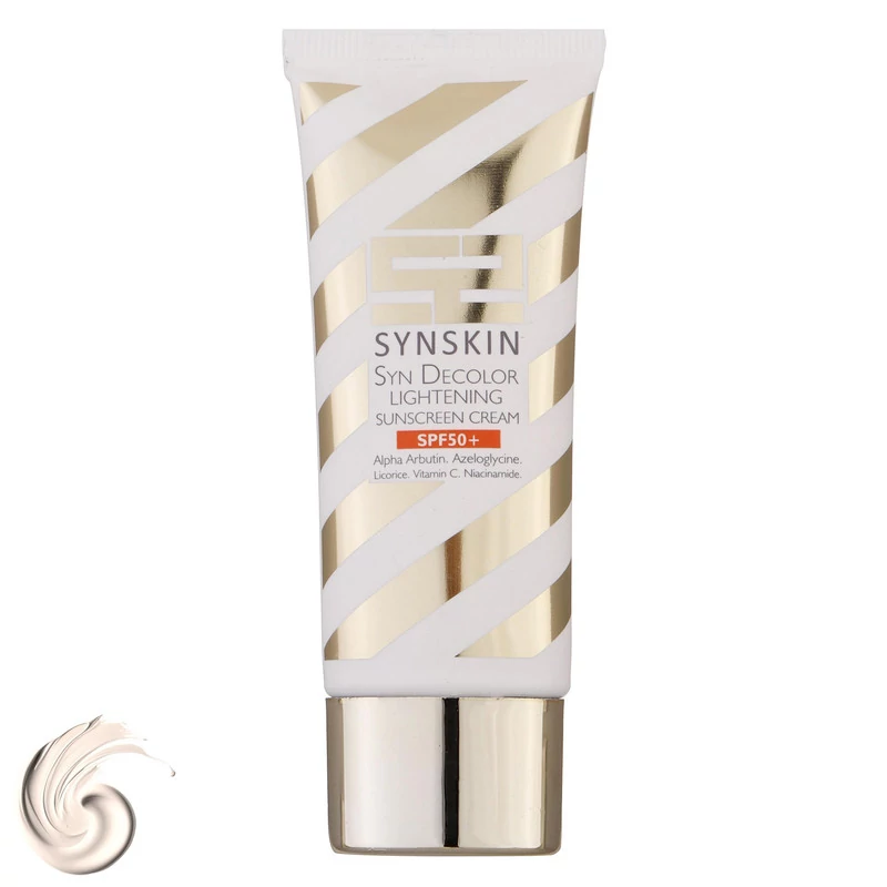 ژل کرم ضد آفتاب بدون رنگ ساین اسکین SPF50 مدل Decolor محافظ UVA ،UVB، روشنکننده، مناسب انواع پوست حجم 40 میلیلیتر