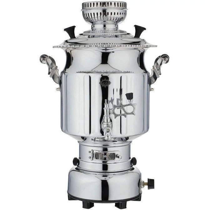 سماور گازی6لیتری عالی نسب پیلوت دار مدل آتریس(هزینه ارسال پس کرایه با خریدار محترم هست)