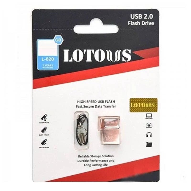 فلش مموری لوتوس مدل L820 ظرفیت 32 گیگابایت