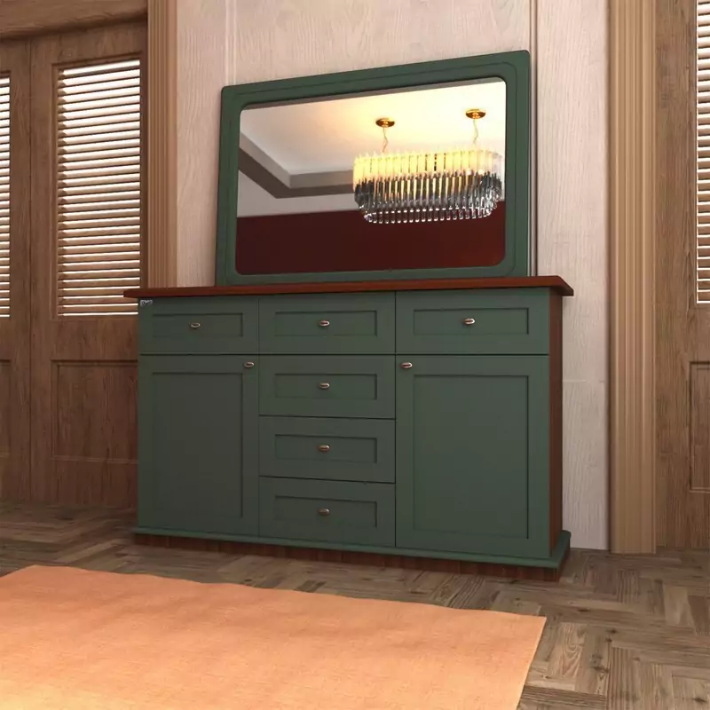 آینه و کنسول اعیان مدل FH587(ارسال با باربری.هزینه ارسال پس کرایه)