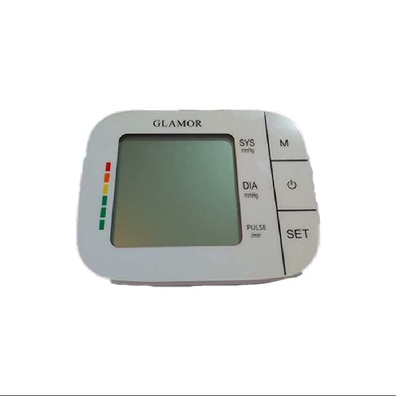 فشارسنج دیجیتال گلامور مدل DBP-1318 +دوکاربره +هشدارضربان قلب نامنظم +اداپتور+کیف ضدضربه