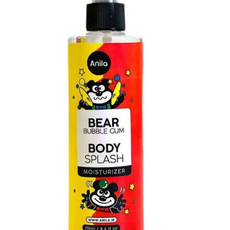 بادی اسپلش آدامس خرسی شاین دار ( محصولات پوستی سانیا )