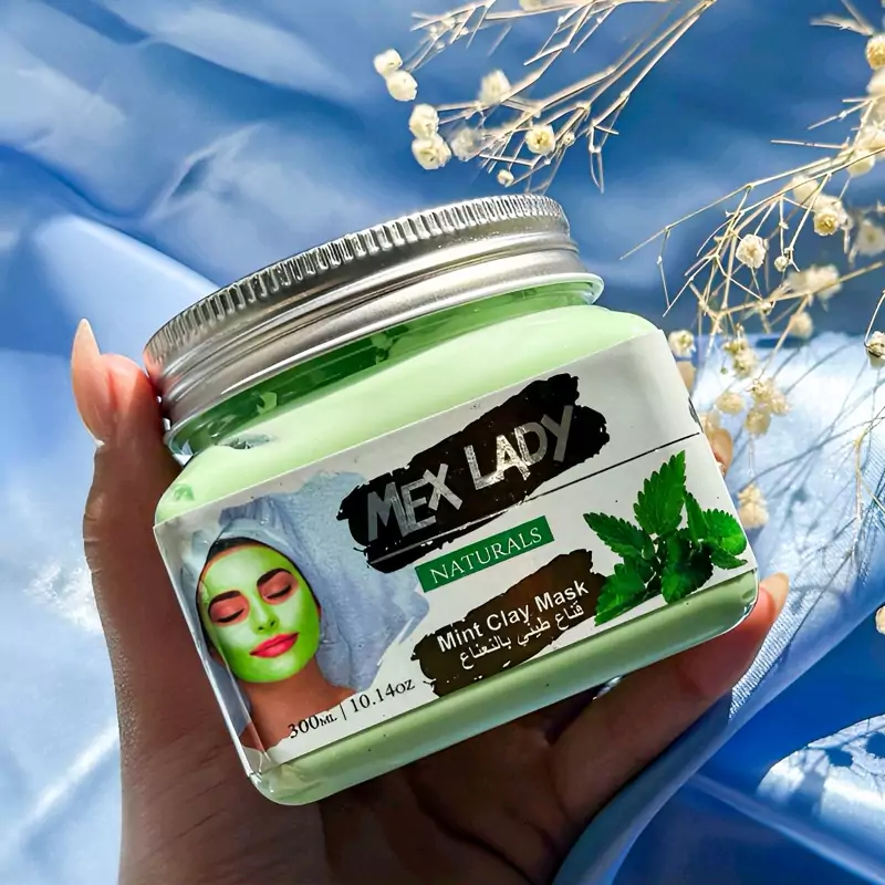 ماسک صورت مکس لیدی مدل نعناع حجم 300 میلی لیتر