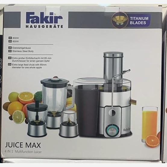 آبمیوه گیری فکر 4کاره گلو استیل پایه استیل حرفه ای (ارسال رایگان)