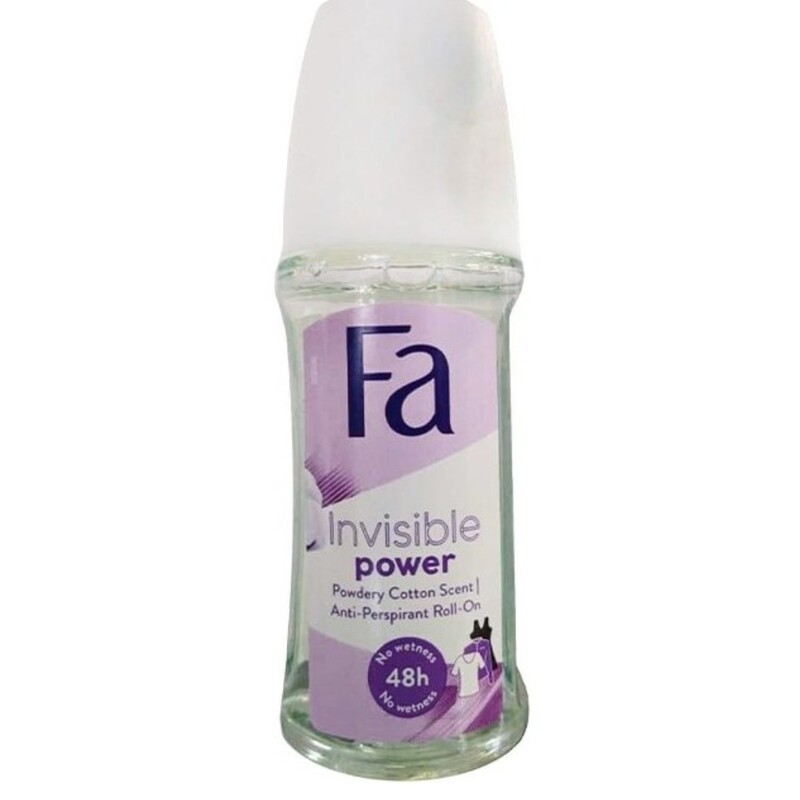 مام ضد تعریق زنانه فا مدل Invisible Powerحجم 50میل