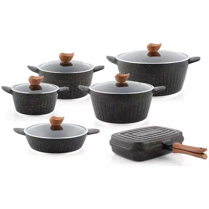 سرویس قابلمه 12پارچه دسینی مدل ولنتینا