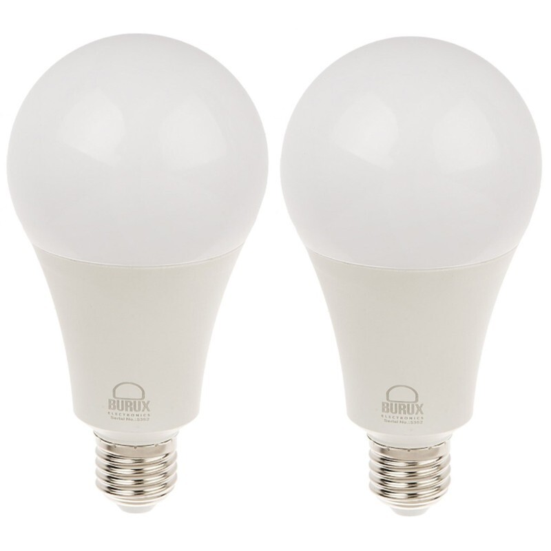 لامپ ال ای دی 20 وات بروکس مدل A80 پایه E27 بسته 2 عددی