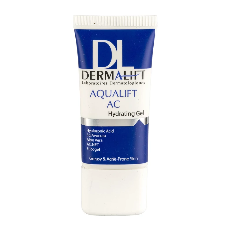 کرم ژل آبرسان درمالیفت مدل Aqualift مناسب پوست چرب حجم 50 میلی لیتر بیوتی مال