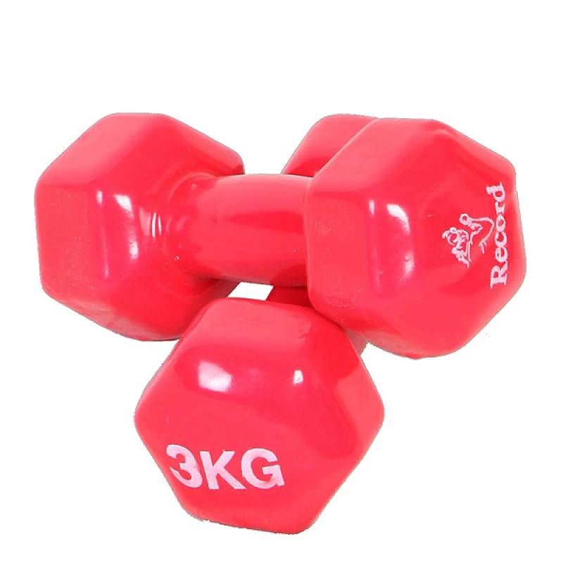دمبل رکورد مدل A وزن 3 کیلوگرم بسته 2 عددیمدل 1