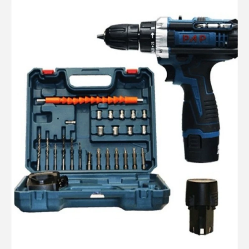 دریل شارژی پی ای پی 12 ولت مدل CD1225(پس کرایه با کمترین هزینه) 