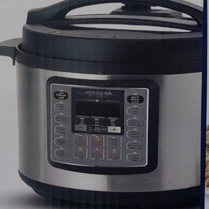 مولتی کوکر و زودپز 2قابلمه عرشیا مدلEP118-2597