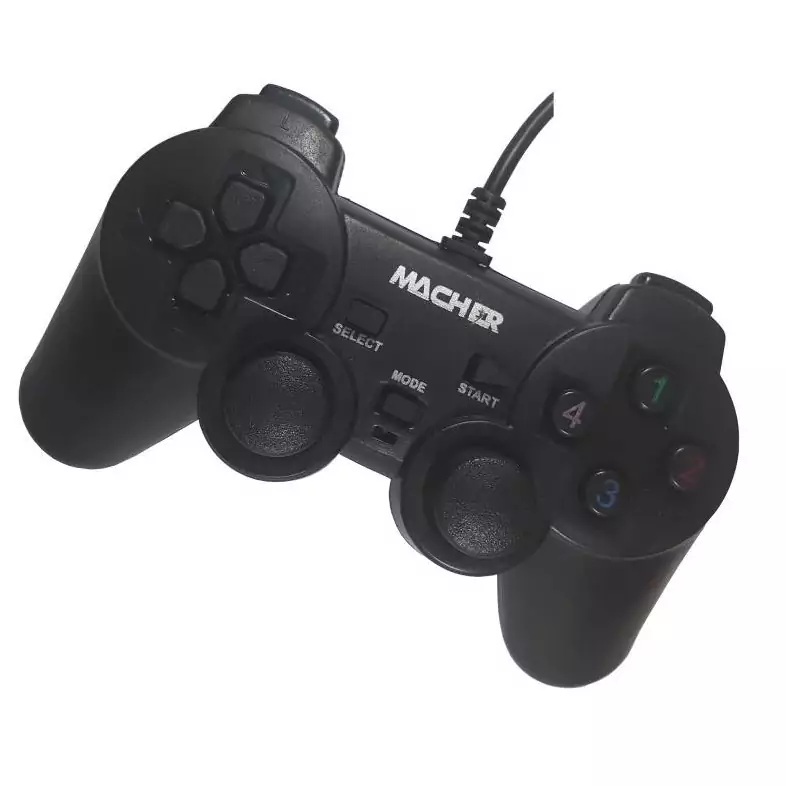 دسته بازی سیم دار پلی استیشن 2 MACHER