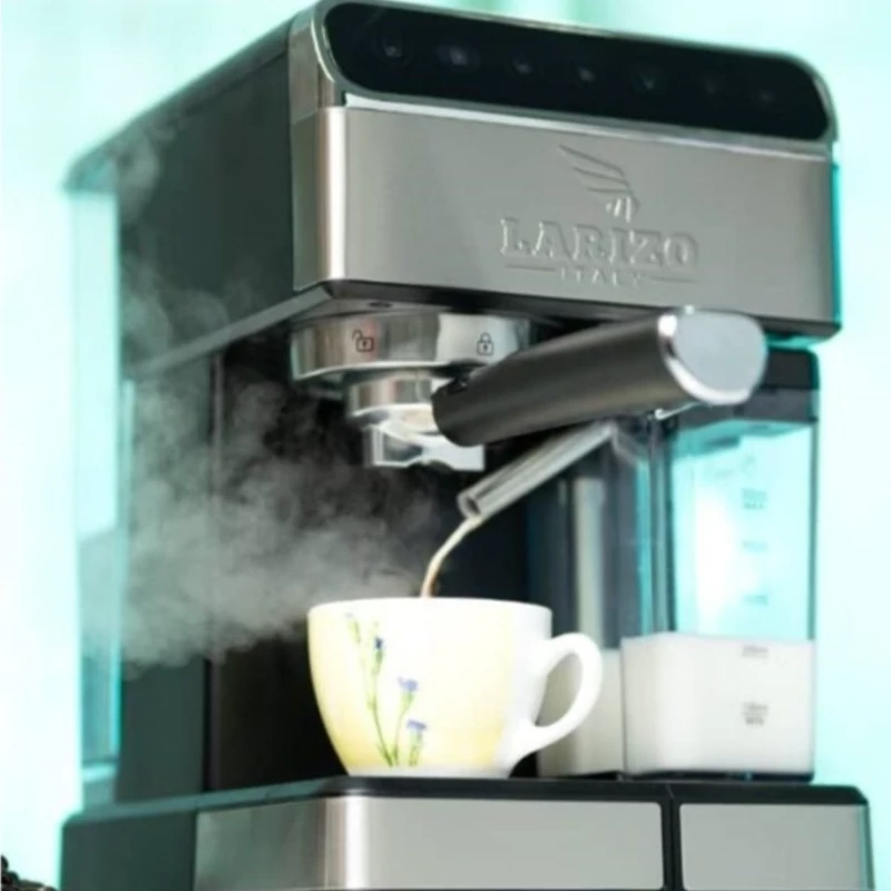 اسپرسو ساز لاریزو ایتالیایی مجهز به مخزن شیر دار مدل 1250 ارسال رایگان