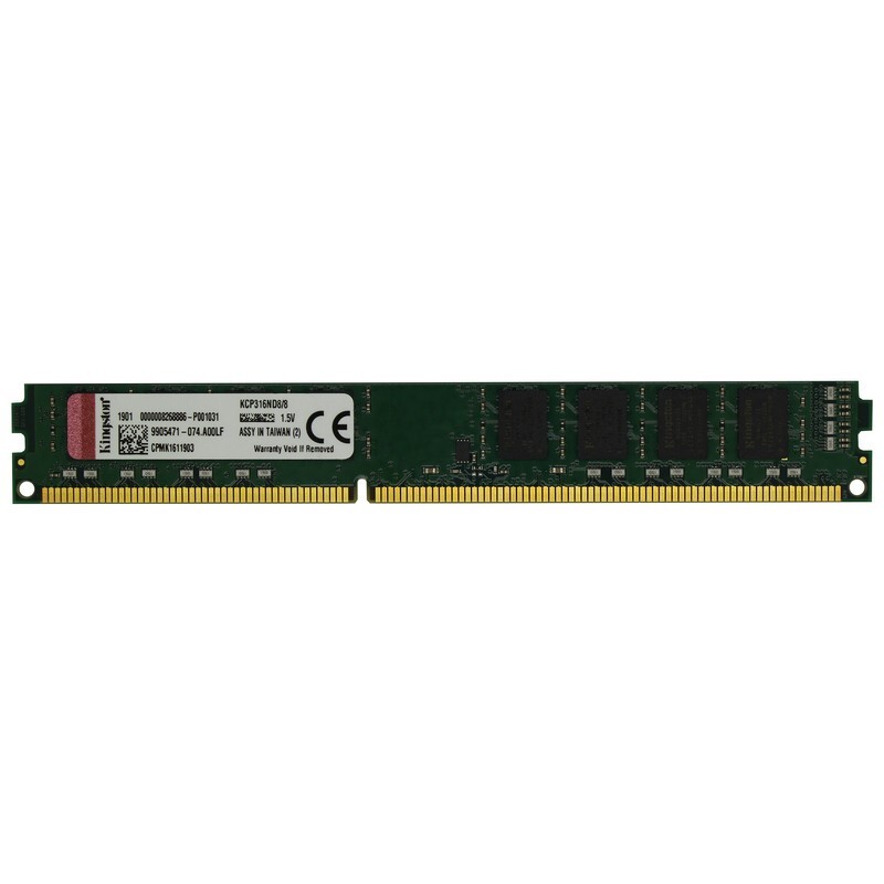 رم کامپیوتر DDR3 کینگستون 1600 مگاهرتز CL11 ظرفیت 8 گیگابایت 2سال گارانتی