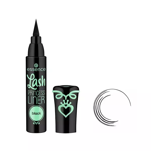 خط چشم ماژیکی اسنس مشکی مدل لش پرینسس Essence Lash Princess Liner Black