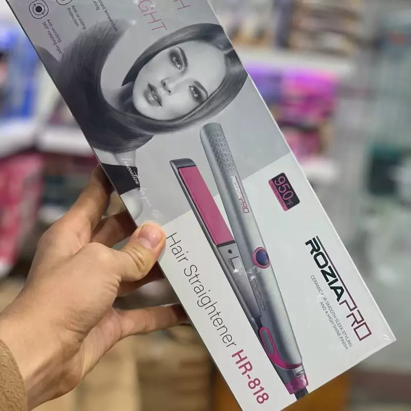 اتو مو فوق حرفه ای سالنی روزیا اصل صفحه دیجیتال