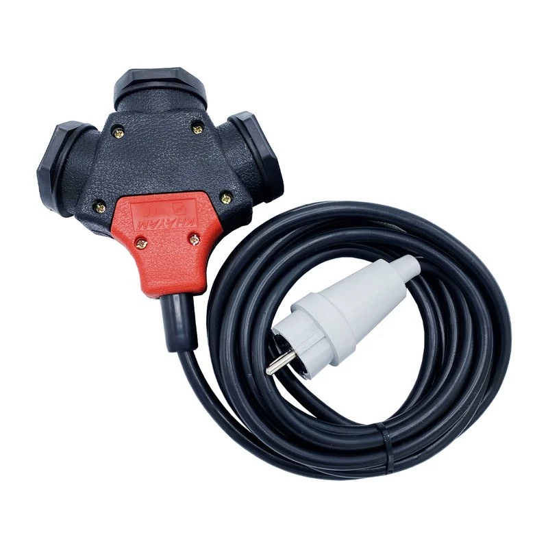 سیم سیار دو در چهار کابل 5 متر 