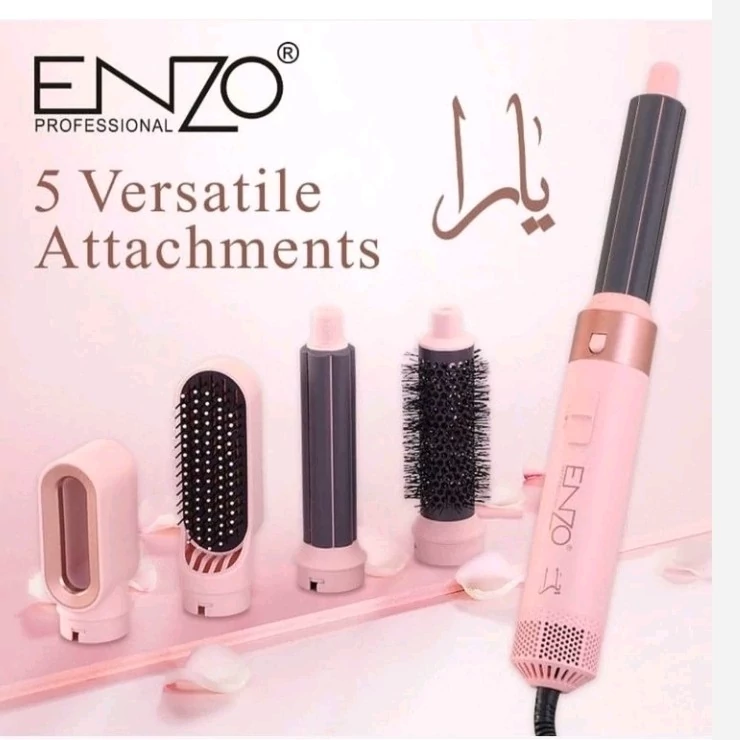 سشوار انزو پنج کاره سشوار انزو برس دار شانه دار اصلی