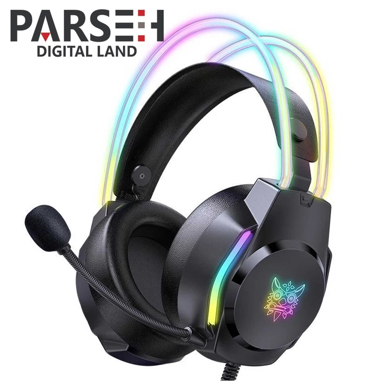هدفون باسیم گیمینگ RGB اونیکوما مدل X26