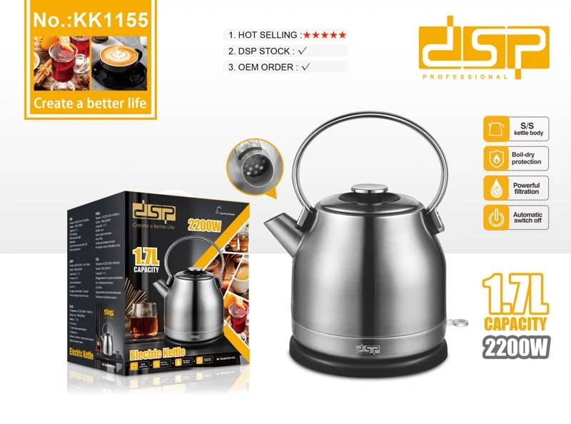 کتری برقی دی اس پی مدلdsp-KK1155