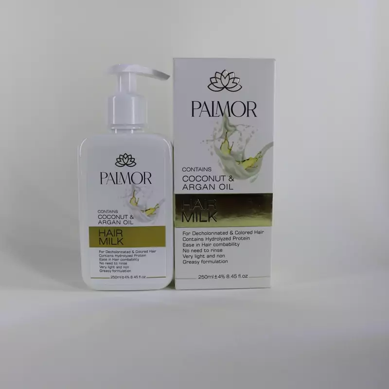 شیر مو پالمور مناسب موهای رنگ و دکلره 