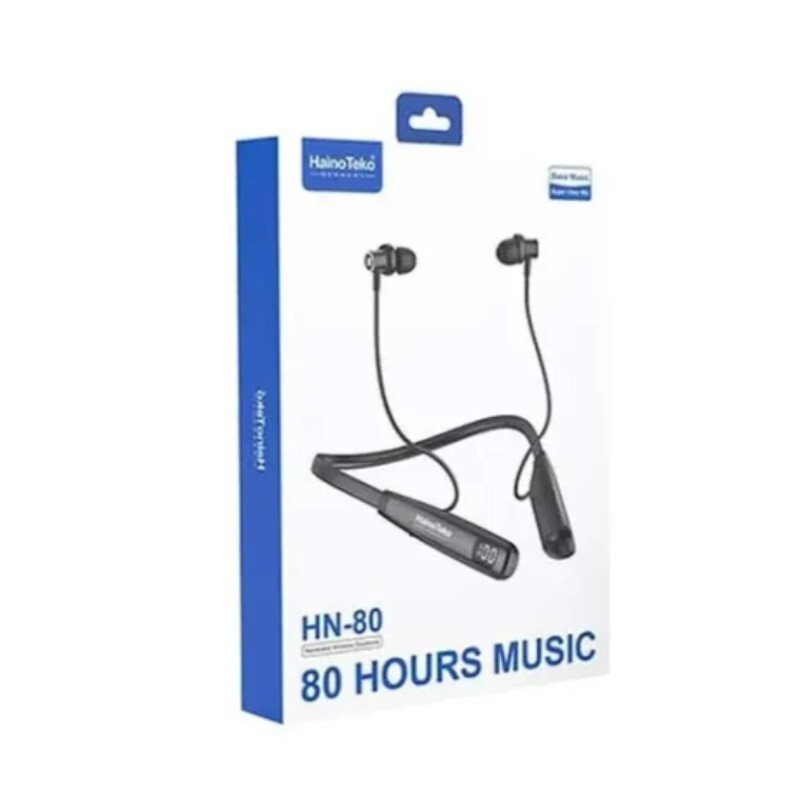 هندزفری گردنی هاینو تکنو اصلی آلمانی 80ساعت پخش موسیقی مداوم 