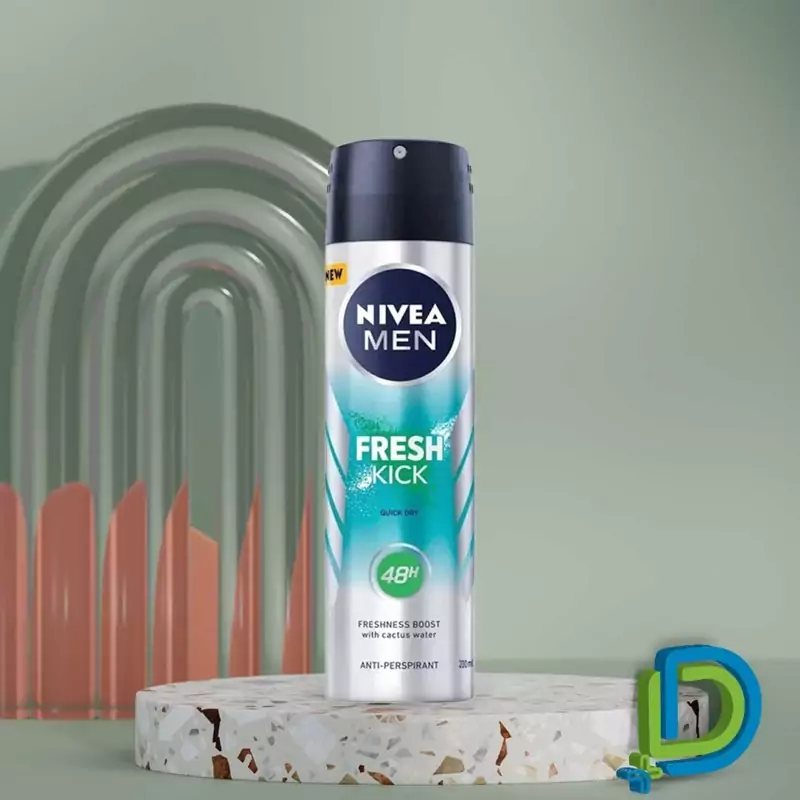 اسپری ضد تعریق مردانه نیوآ مدل FRESH KICK حجم 150 میل