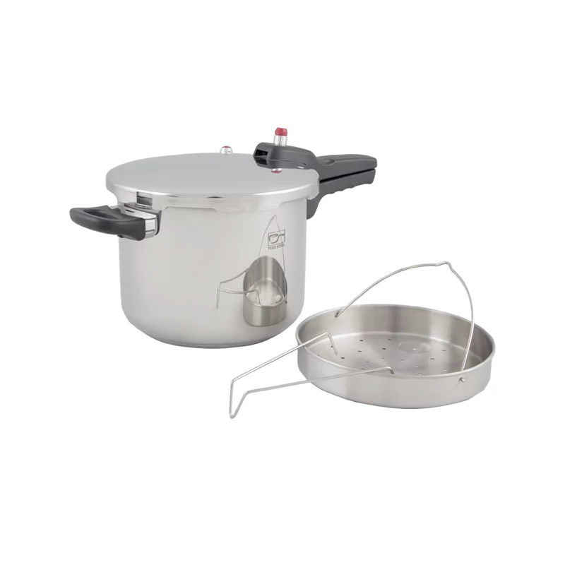 زودپز پارس استیل 6 لیتر (دیگ زودپز) روگازی ضد خش و زنگ 