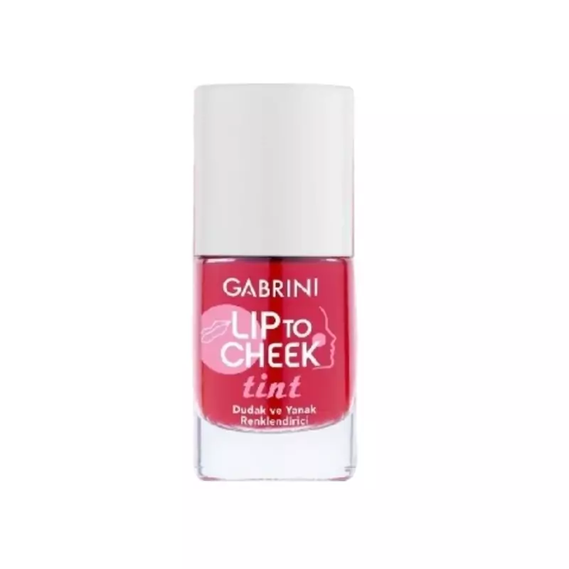 تینت لب رز صورتی گابرینی مدل Rose pink حجم 12 میل