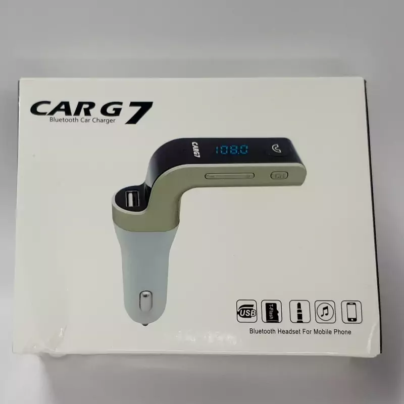 شارژر فندکی و گیرنده بلوتوث CAR G7