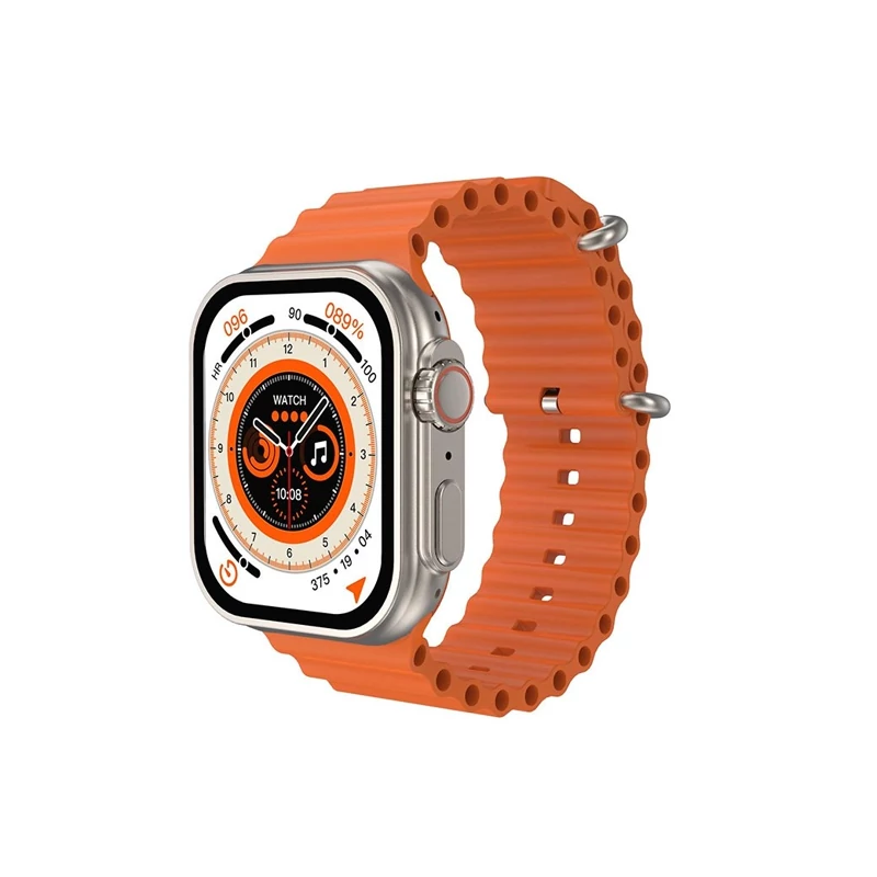 ساعت هوشمند کپی اپل واچ سری 8 اولترا رنگبندی نارنجی