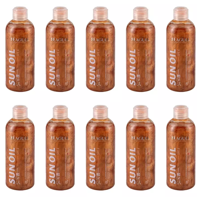 روغن برنزه کننده سی گل مدل Shine با SPF4 حجم 250 میل