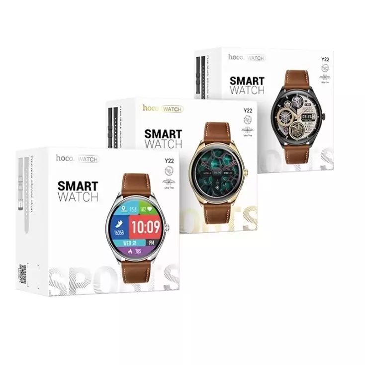 ساعت هوشمند هوکو مدل Y22 AMOLED