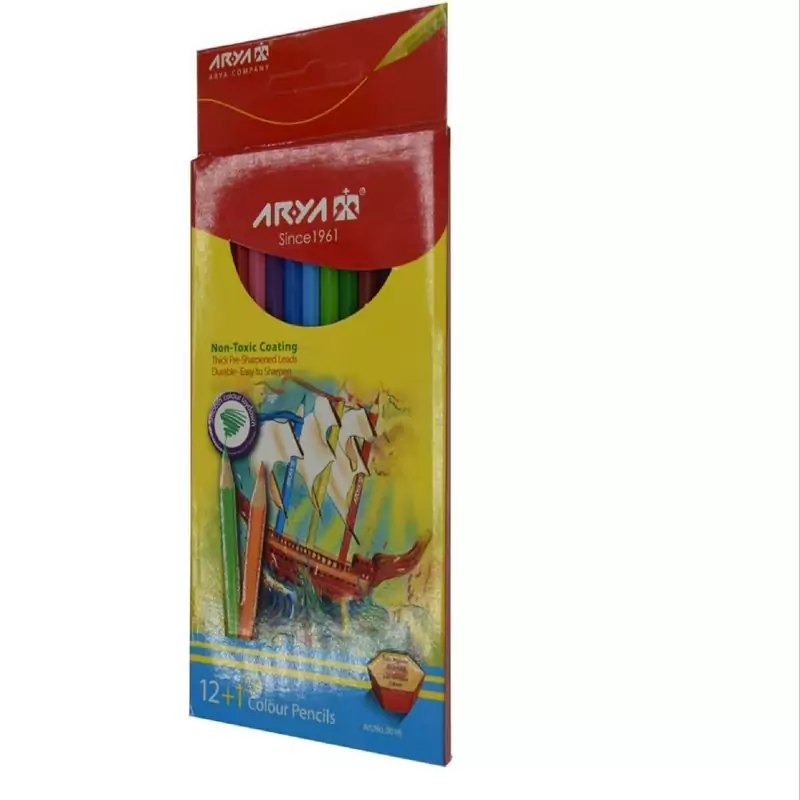 مدادرنگی 12رنگ آریا