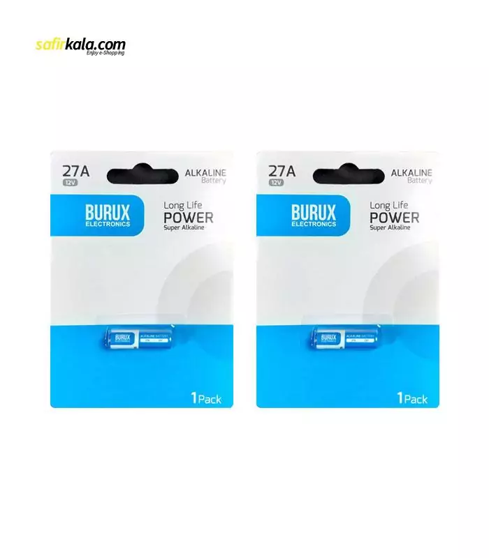 باتری 27A بروکس مدل آلکالاین A27 بسته 2 عددی